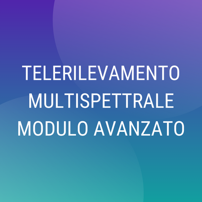 Corso "Telerilevamento Multispettrale Avanzato"