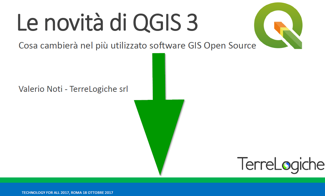 le novita qgis 3 x
